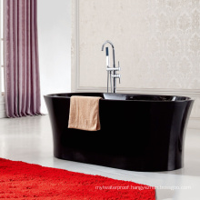 Different Size of Vintage Classical Royal Design Black Freestanding Bathtub